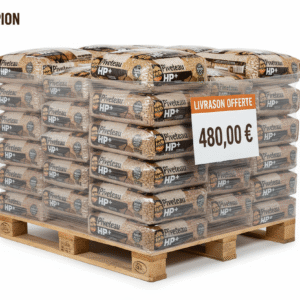 Palette x104 sacs 10kg Pellet Piveteau HP+