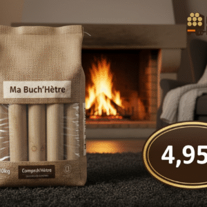5 stères de bûches Ma Buch'Hêtre 10kg